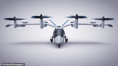 شركة بريطانية تكشفت الستار عن تصاميم التاكسي الطائر الذي يتسع لأربعة ركاب