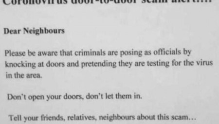 شرطة لندن تحذر من مجرمين يدعون انهم يجرون فحوصات كورونا