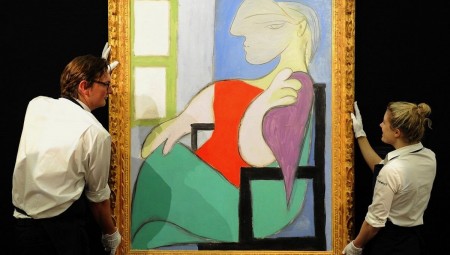 بيكاسو يواصل تحطيم الأرقام بلوحة ماري تيريز