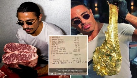 Salt Bae يغادر لافتتاح مطعم في الرياض.. بعد ضجة أسعاره الباهظة في لندن
