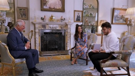 السوري الفائز بجائزة فخر بريطانيا يستلم جائزته بحضور الأمير تشارلز