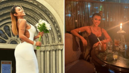 طلاق عارضة أزياء تزوجت من نفسها قبل 90 يوماً