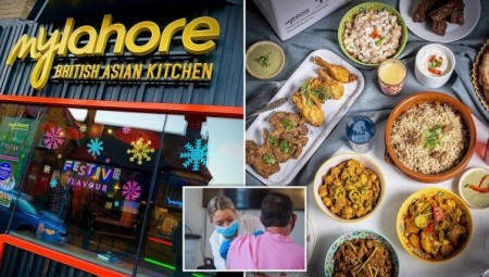 لأول مرة في بريطانيا.. مطعم MyLahore يقدم جرعات لقاح كورونا إلى جانب الوجبات