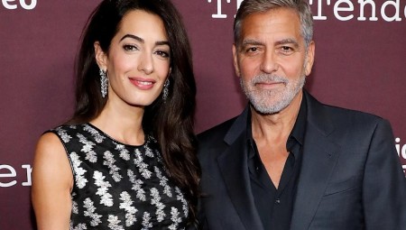 جورج كلوني يطلب من وسائل الإعلام عدم نشر صور توأميه