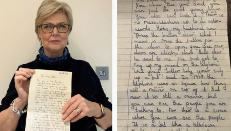 تلميذة بريطانية في عام 1969 تكتب رسالة تقدم تنبؤات دقيقة ومدهشة حول المستقبل