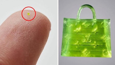 حقيبة يد مجهرية تباع في مزاد بمبلغ 63750 دولارا