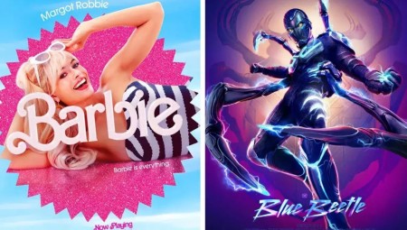 بلو بيتل ينتزع صدارة شباك التذاكر الأميركية من باربي