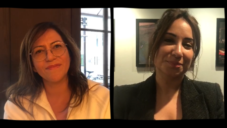 حوار مع المخرجتين أريح السحيري وسؤدد كعدان للحديث عن مشاركتهن في مهرجان لندن السينمائي