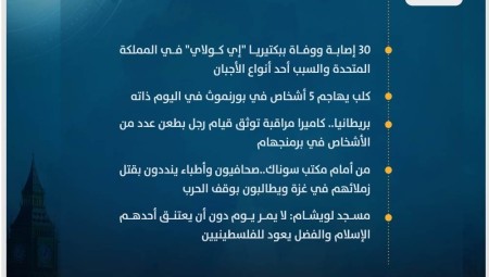 موجز أخبار بريطانيا من موقع ومنصة عرب لندن (السبت: 30 كانون الأول/ديسمبر 2023)