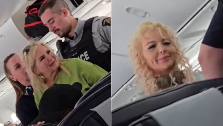 مؤثرة على تيك توك تُشعل شجارًا على متن طائرة متجهة من بريطانيا وتُجبرها على الهبوط