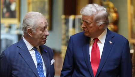 ترامب يعوّل على زيارة الملك تشارلز لإعادة دفء العلاقات مع لندن