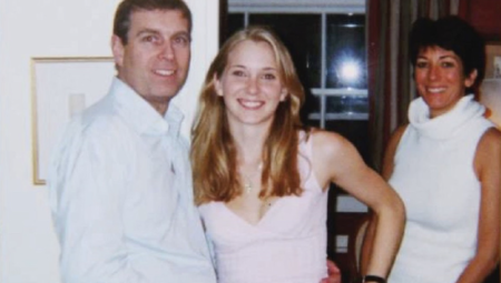 بريد إلكتروني من غيسلين ماكسويل يؤكد صحة صورة الأمير أندرو وفيرجينيا جوفري