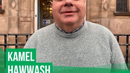 كامل حواش مرشحاً عن حزب الخضر للانتخابات المحلية في بيرمنغهام