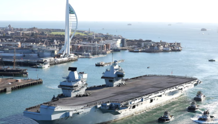 لندن تقلّص مهلة انتشار حاملة الطائرات برينس أوف ويلز إلى خمسة أيام