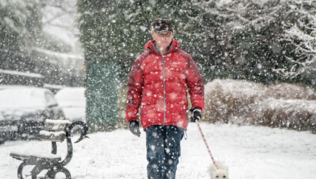 مكتب الأرصاد الجوية البريطاني: احتمالية تساقط الثلوج لا تزال قائمة في مارس