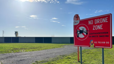 الجيش البريطاني يدعم بلجيكا لمواجهة طائرات مسيرة روسية مشتبه بها في أجوائها