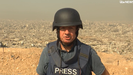 مراسل ITV News البريطاني: حجم الدمار في شمال غزة مذهل ويفوق ما تحدثه الأعاصير