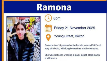شرطة مانشستر الكبرى تطلق نداء عاجلاً للعثور على فتاة تبلغ 13 عامًا في بولتون