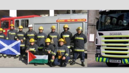 بعد 15 شهرًا من الاحتجاز.. سيارة إطفاء اسكتلندية قد تُعاد بعد عرقلة إسرائيل طريقها للضفة الغربية